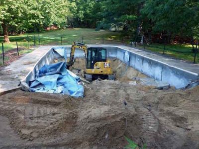 In Ground Swimming Pool Removal