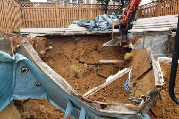 Outdoor Pool Removal Services