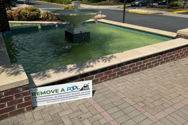 Professional Outdoor Pool Removal