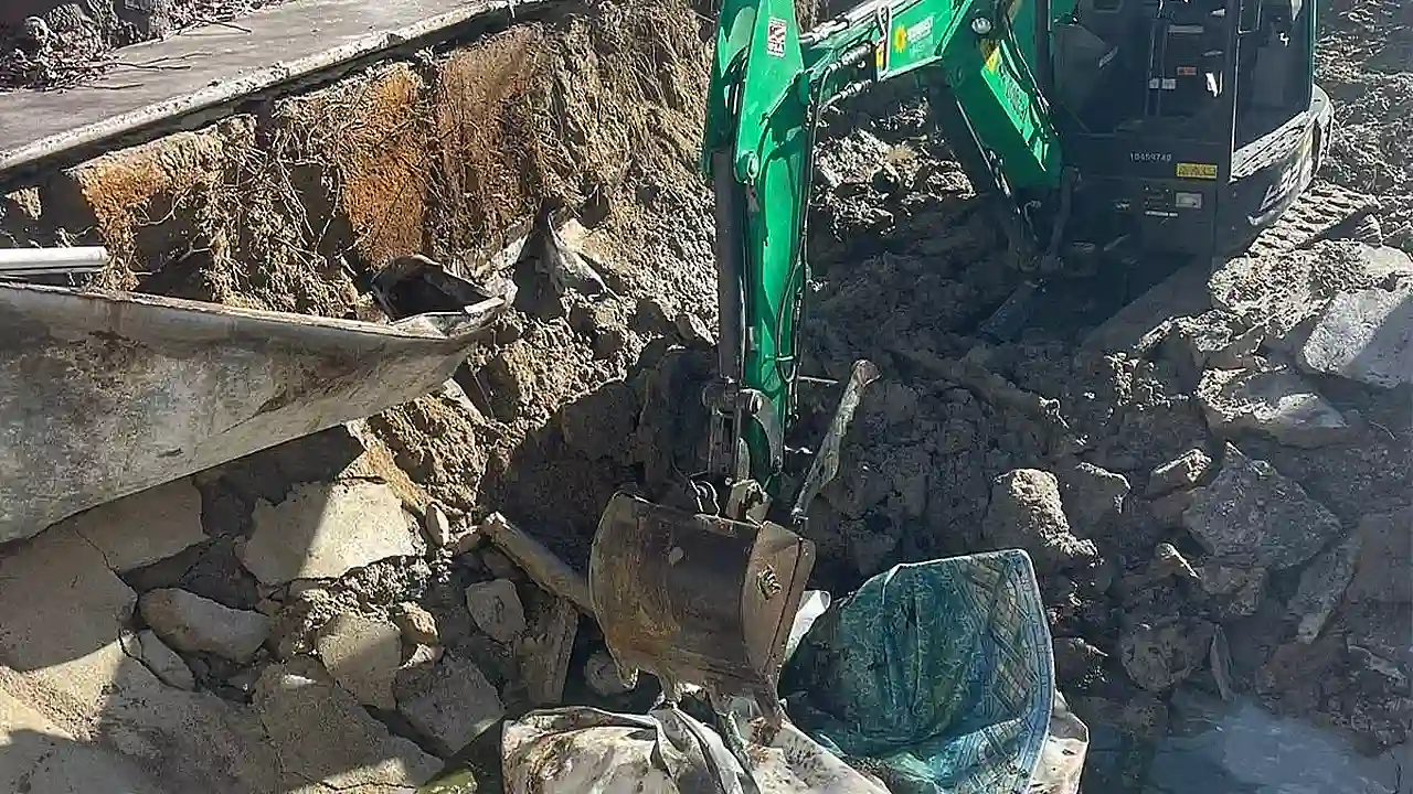 Our inground pool removal and demolition services are available throughout Virginia